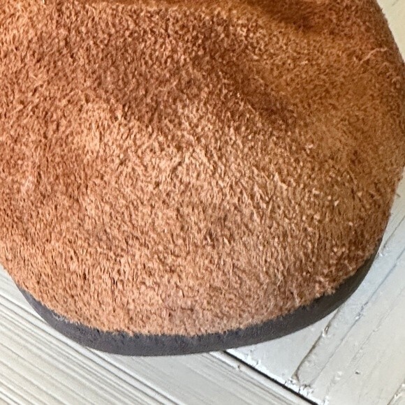 Minnetonka Women's Dixon Brown Suede Leather Boot Zip Ankle Bootie Boho Tan  10 - Picture 8 of 13